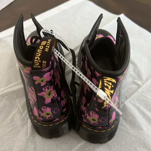 Dr. Martens Kids' 1460 Floral Lace-Up Boot - Picture 7 of 11